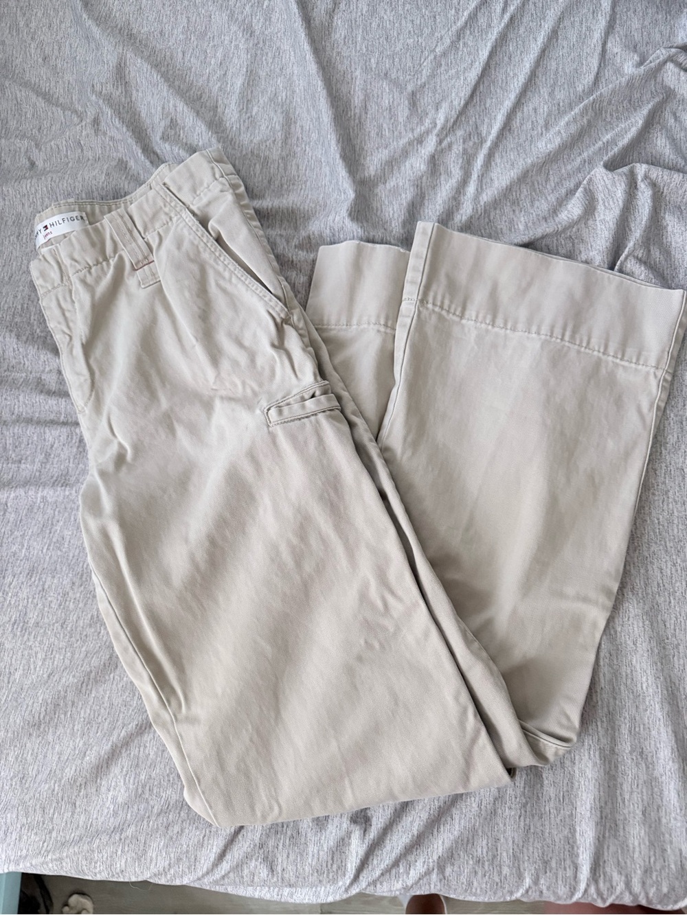 Tommy Hilfiger Khaki Straight-Leg Pants